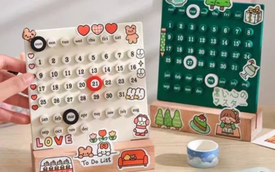 Kalender Meja Abadi – Permanent DIY Calendar by Lelly_id